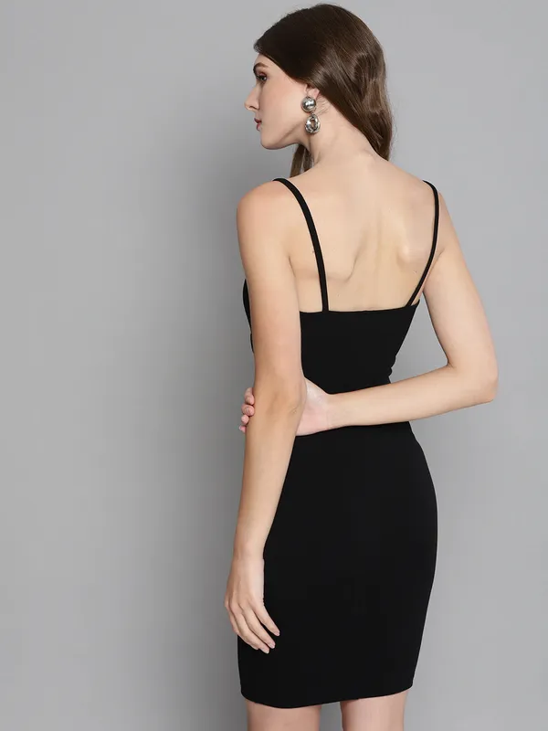 Polyester_Cowl_Neck_Shoulder_Straps_Bodycon_Dress_For_Women