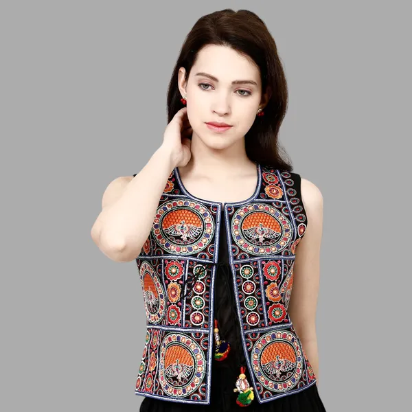 Black_Premium_Blouson_Regular_Shrug_Or_Jacket