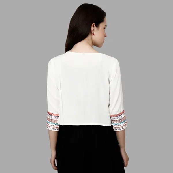 White_Premium_Blouson_Shrug_Or_Jacket