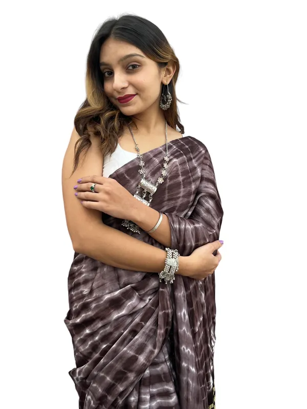 Prijam_Modal_Silk_Sibori_Print_Indian_Saree_Lagadi_Patta_Designed_Pallu_Silk_Saree_With_Unstiched_Blouse_for_Women's