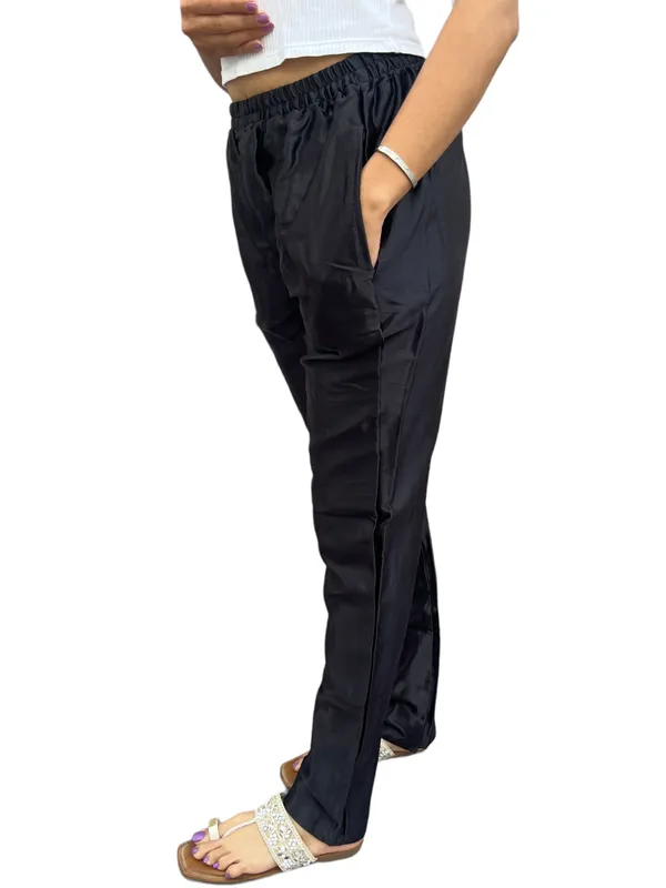Mashroo_Silk_Plain_Tunic_Pants_Indoor_Outdoor_Hand_Stitched_Tunic_Salwar/Legging_for_Women's