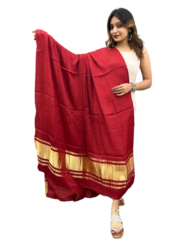 Pure_Silk_Solid__Women_Dupatta