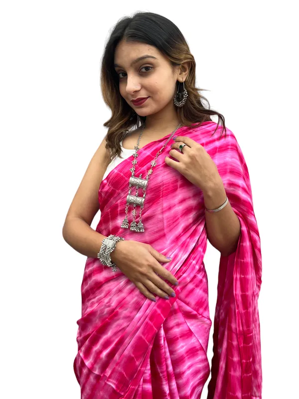 Prijam_Modal_Silk_Sibori_Print_Indian_Saree_Lagadi_Patta_Designed_Pallu_Silk_Saree_With_Unstiched_Blouse_for_Women's