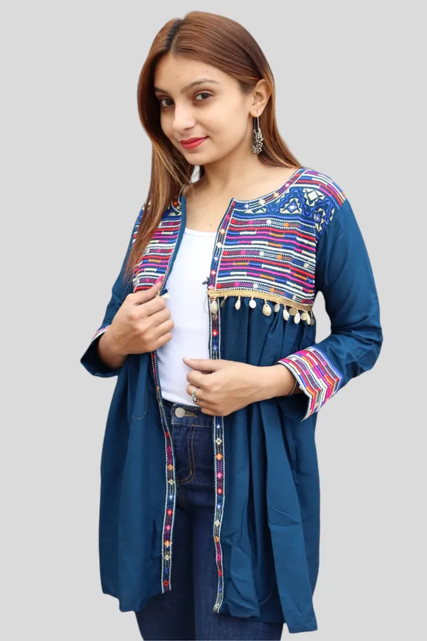 Blue_Premium_Embroiderd_Ethnic_Shrug_Or_Jacket_|_Embroidered_Cotton_Koti/_Jacket/_Waist_Coat