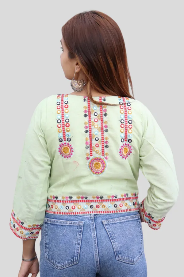 Pista_Premium_Embroiderd_Ethnic_Shrug_Or_Jacket_|_Embroidered_Cotton_Koti/_Jacket/_Waist_Coat
