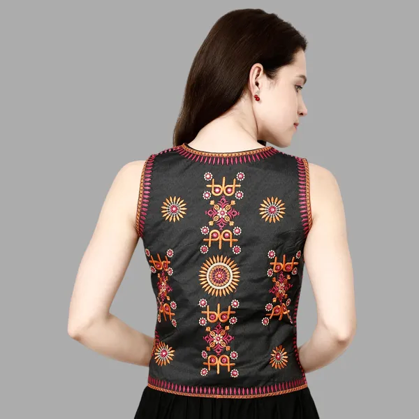 Maroon_Premium_Shrug_Or_Jacket