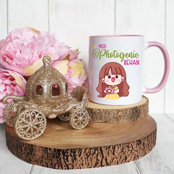 Meri_Photogenic_Behen_Pink_Handle_White_Ceramic_Mug_With_Keychain_&_Mini_Greeting_Card-_Gift_for_Sister_from_Brother_on_Birthday_Rakhi_rakshabandhan_bhaidooj_Return_Gift