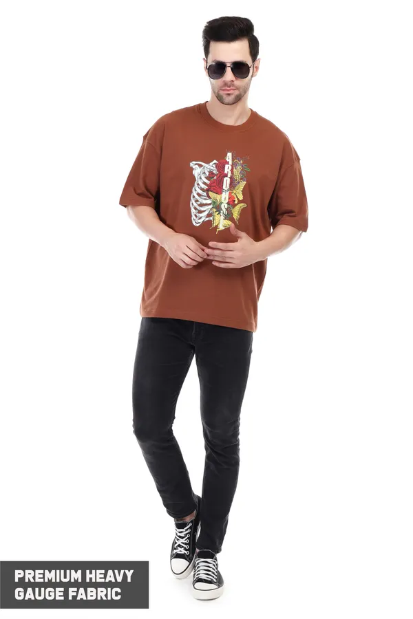 Caged_Freedom:_Premium_Heavy_Gauge_Fabric_Oversized_T-Shirt