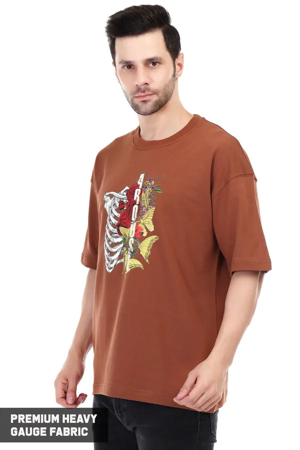 Caged_Freedom:_Premium_Heavy_Gauge_Fabric_Oversized_T-Shirt