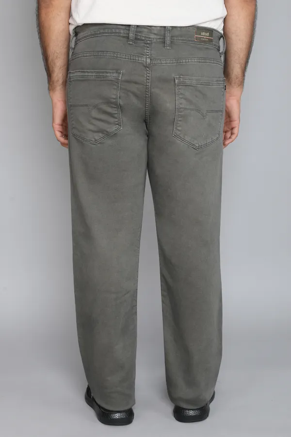 Green_Knitted_Satin_Jeans_Stretchable_Comfortable_Cotton_Regular_Fit_Jeans_For_Men