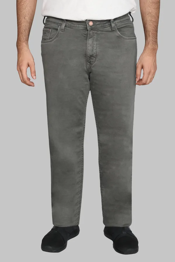 Green_Knitted_Satin_Jeans_Stretchable_Comfortable_Cotton_Regular_Fit_Jeans_For_Men