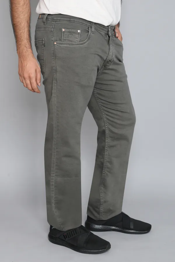 Green_Knitted_Satin_Jeans_Stretchable_Comfortable_Cotton_Regular_Fit_Jeans_For_Men