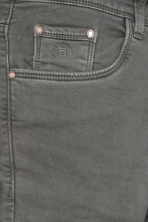 Green_Knitted_Satin_Jeans_Stretchable_Comfortable_Cotton_Regular_Fit_Jeans_For_Men
