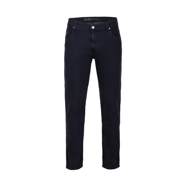 Plus_Size__Dark_Grey_Plus_Size_Denim_Relaxed_Fit_Cotton_Straight_&_Regular_Comfortable_Jeans_For_Men