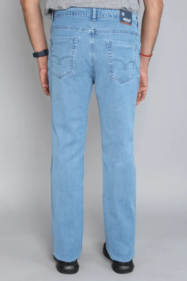 Plus_Size_Light_Blue__Straight_Fit_Stretchable_Silky_Jeans_Pant_Heavy_Lustrous_Fabric_Design_For_Men