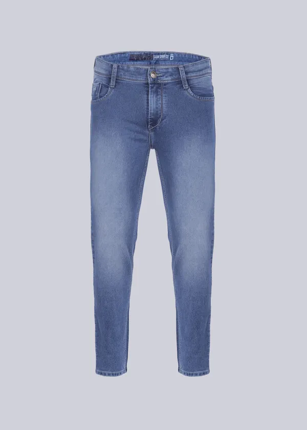 LIGHT_BLUE_Stretchable_RELAX_NARROW_Fit_Knitted_Denim_Jeans,_Jeans_For_Men