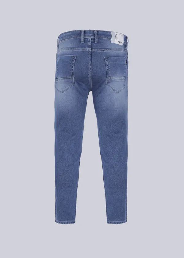 LIGHT_BLUE_Stretchable_RELAX_NARROW_Fit_Knitted_Denim_Jeans,_Jeans_For_Men