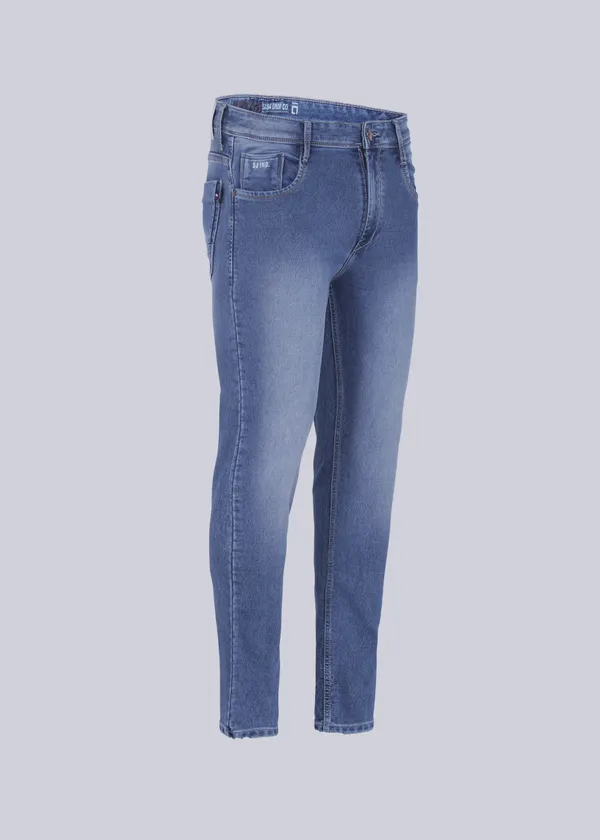 LIGHT_BLUE_Stretchable_RELAX_NARROW_Fit_Knitted_Denim_Jeans,_Jeans_For_Men