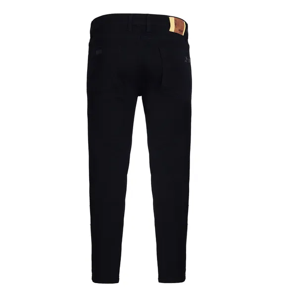 PLUS_SIZE_BLACK_Stretchable_RELEAX_NARROW_Fit_Knitted_Denim_Jeans,_Jeans_For_Men
