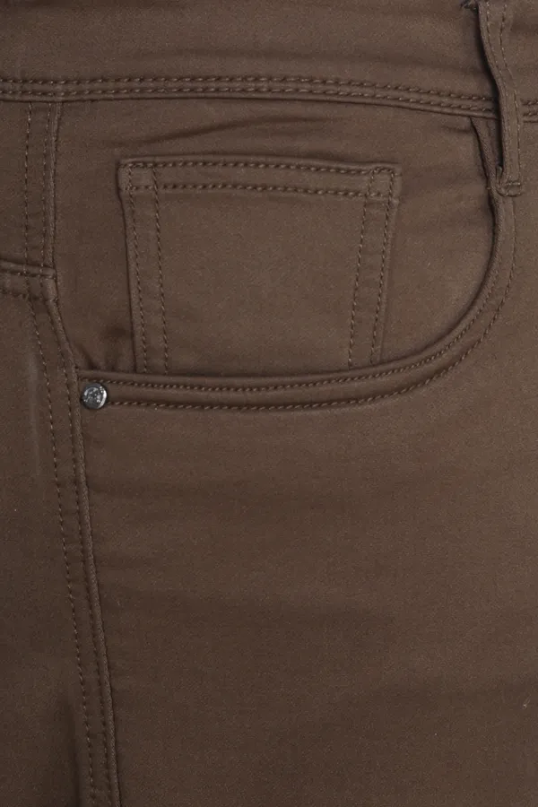Plus_Size_Brown_Knitted_Satin_Jeans_Stretchable_Comfortable_Cotton_Regular_Fit_Jeans_For_Men