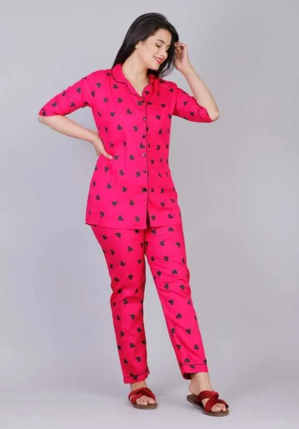Pink_Rayon_Printed_Shirt_&_Pyjama_Set_For_Women