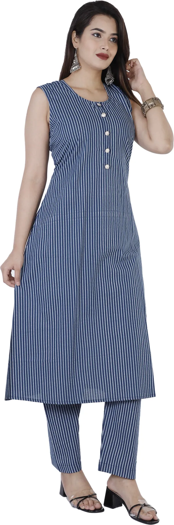 Blue_Viscose_Rayon_Striped_Kurta_&_Palazzo_For_Women