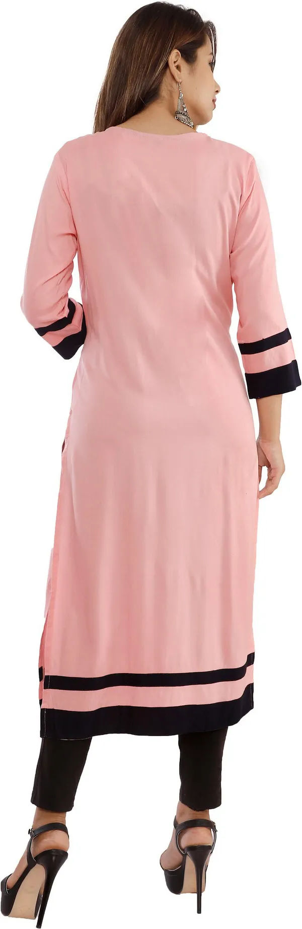Pink_Viscose_Rayon_Straight_Kurta_For_Women