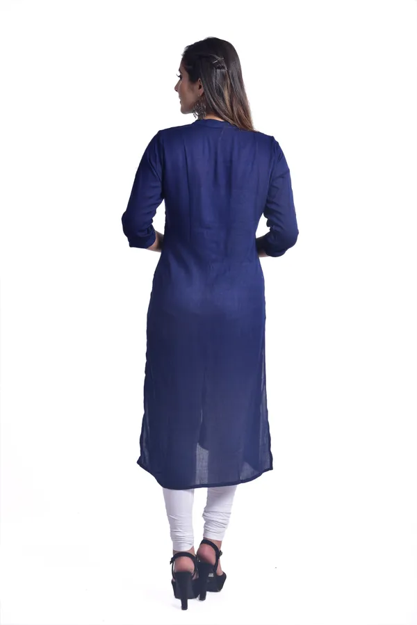 Blue_Viscose_Rayon_Straight_Kurta_For_Women