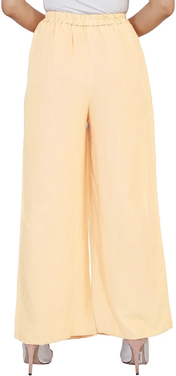 White_Viscose_Rayon_Solid_Palazzos_For_Women