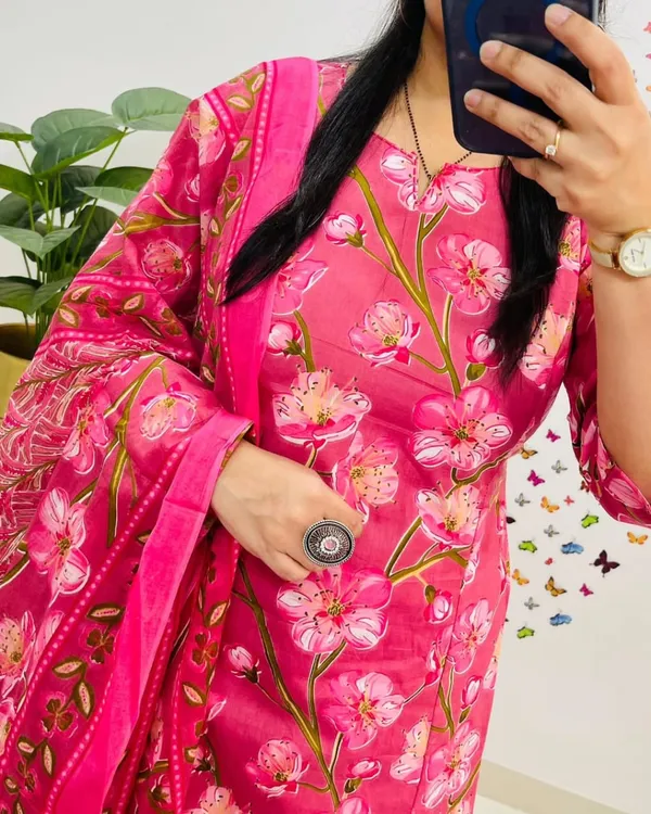 Women_Jaipuri_Straight_Embroidered_And_Floral_Printed_Worked_Cotton_Pink_Kurta_With_Pant_And_Dupatta