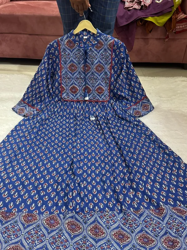 Women_Premium_Traditional_Printed_Rayon_Blue_Anarkali_Kurti_/_Gown