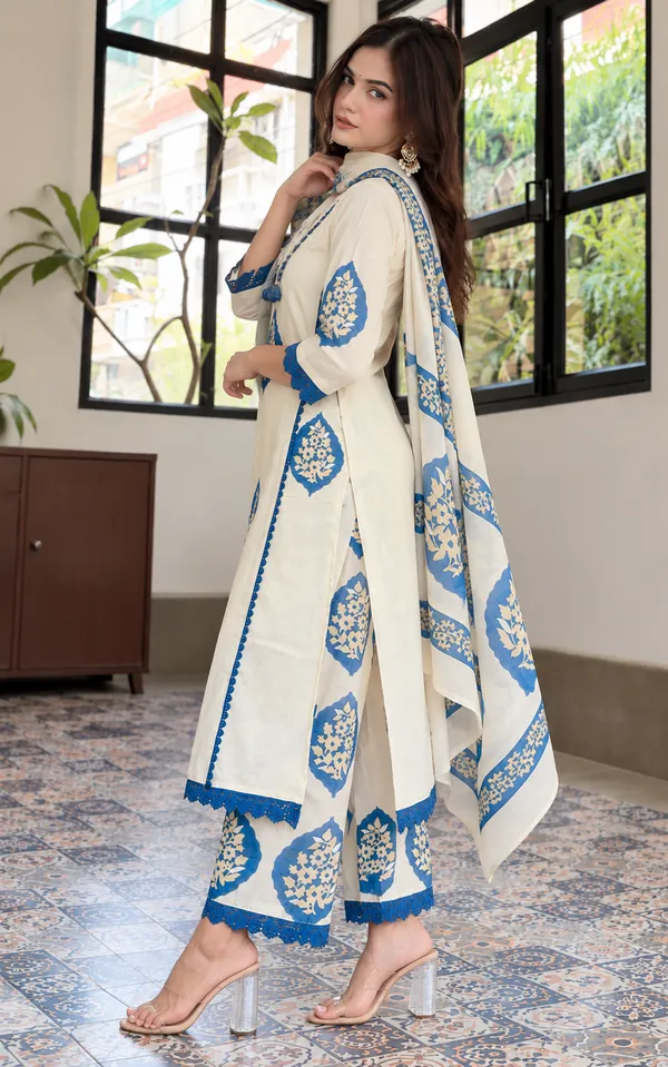 Women_Straight_Off_White_Cotton_Mirror_Worked_on_Yoke_Kurta_With_Palazzo_and_Dupatta