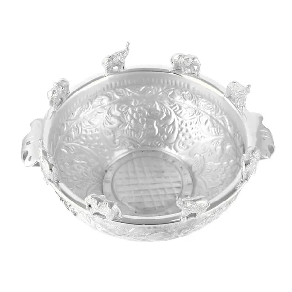Decorative_Running_Elephant_Silver_Plated_Pure_Brass_Urli_with_Handle