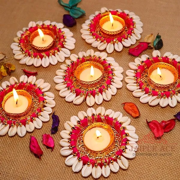 Pack_of_6_Handmade_Shell_Conch_Tealight_Set