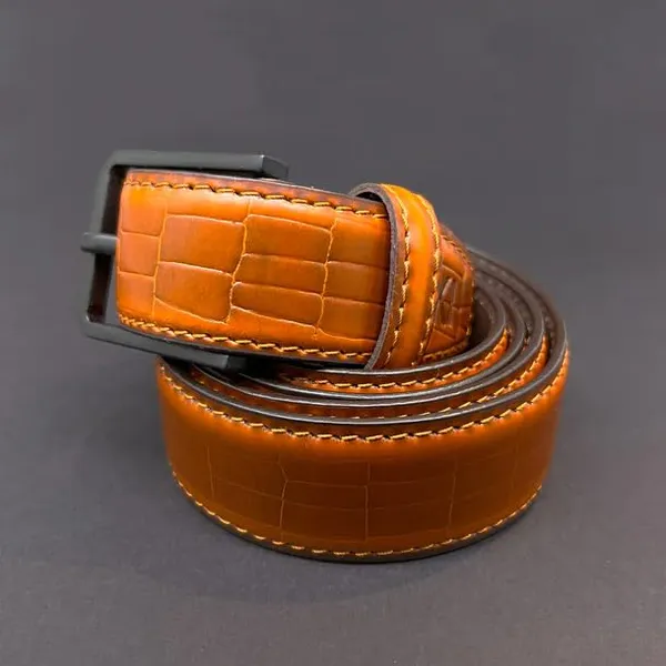 Sneh:_Croco-Hide_NR_Men's_Belt