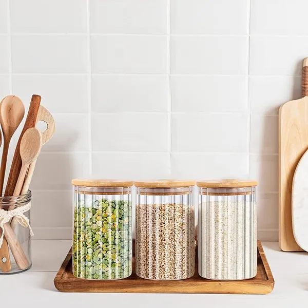 950ML_Glass_Storage_Canister_Holder_with_Airtight_Bamboo_Lid-__Pack_of_(6)