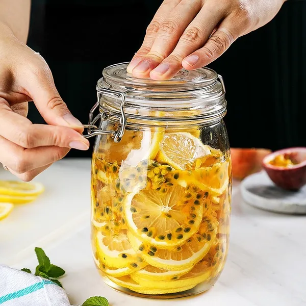 1200_ML_Airtight_Glass_Container_with_Lids_Food_Storage_Jar_-_Pack_of_(2)