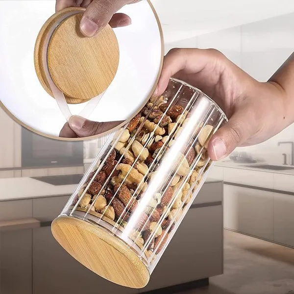 950ML_Glass_Storage_Canister_Holder_with_Airtight_Bamboo_Lid-_Pack_of_(2)