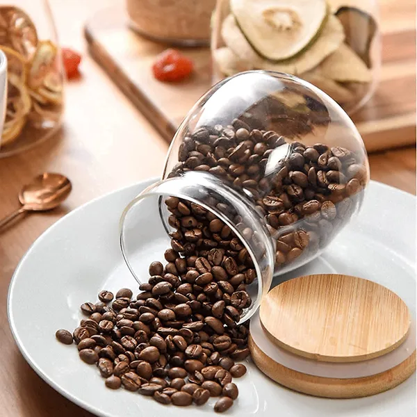650ML_Glass_Storage_Canister_Holder_with_Airtight_Bamboo_Lid-_Pack_of_(4)