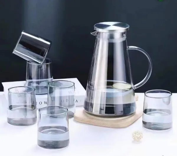 Borosilicate_Black_Glass_jug__2_Liter_Borosilicate_Glass_Juice_and_Water_Glass_Pitcher_jug_with_Stainless_Steel_Lid_Set_of_1