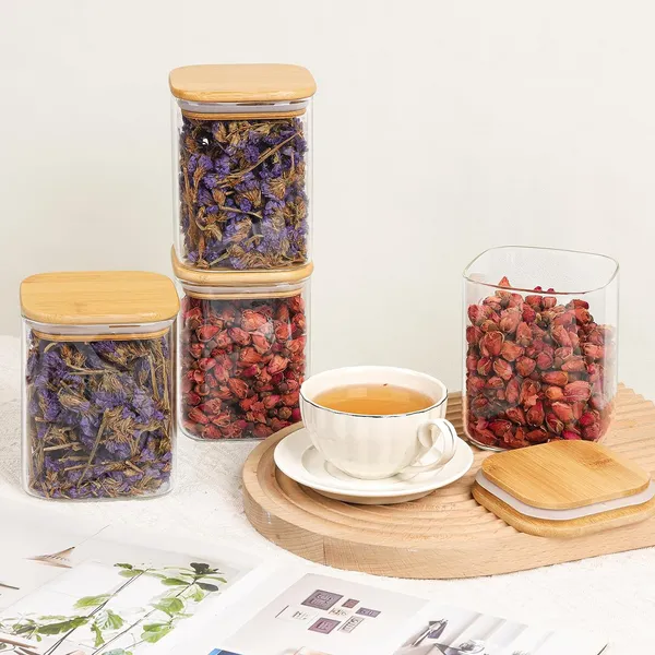 750ML_Glass_Storage_Canister_Holder_with_Airtight_Bamboo_Lid-_Pack_of_(4)