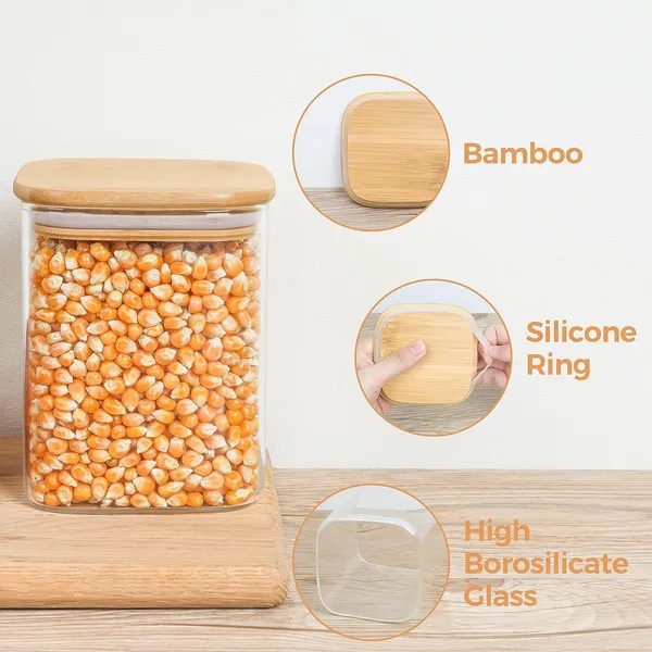 750ML_Glass_Storage_Canister_Holder_with_Airtight_Bamboo_Lid-_Pack_of_(4)