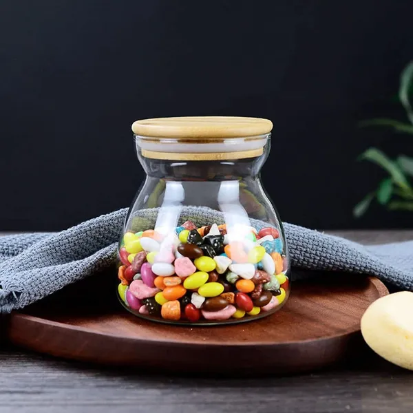 650ML_Glass_Storage_Canister_Holder_with_Airtight_Bamboo_Lid-_Pack_of_(4)