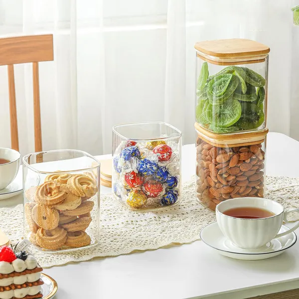 750ML_Glass_Storage_Canister_Holder_with_Airtight_Bamboo_Lid-__Pack_of_(6)