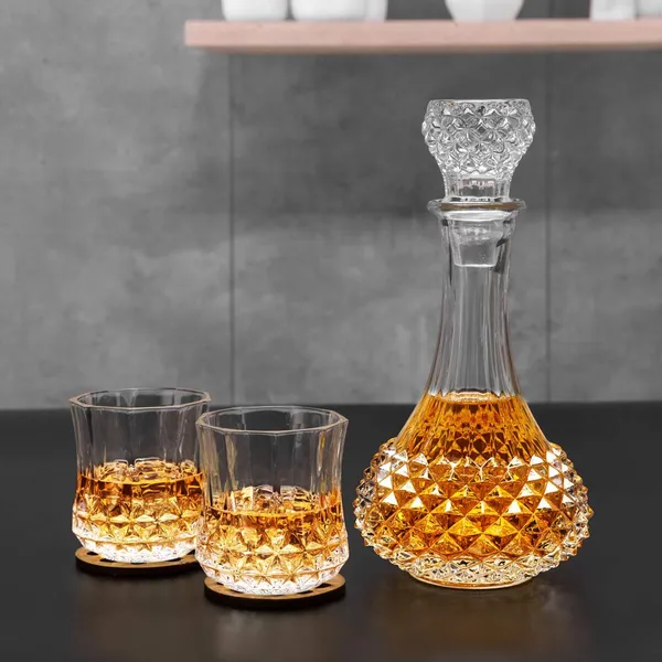 1_Decenter_with_6_Pcs_Glasses_Scotch_Decanter_Bottle_Set_with_Glasses__-__Pack_of_(7)