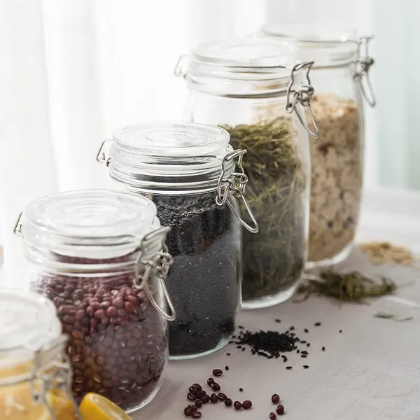 1200_ML_Airtight_Glass_Container_with_Lids_Food_Storage_Jar__-__Pack_of_(6)
