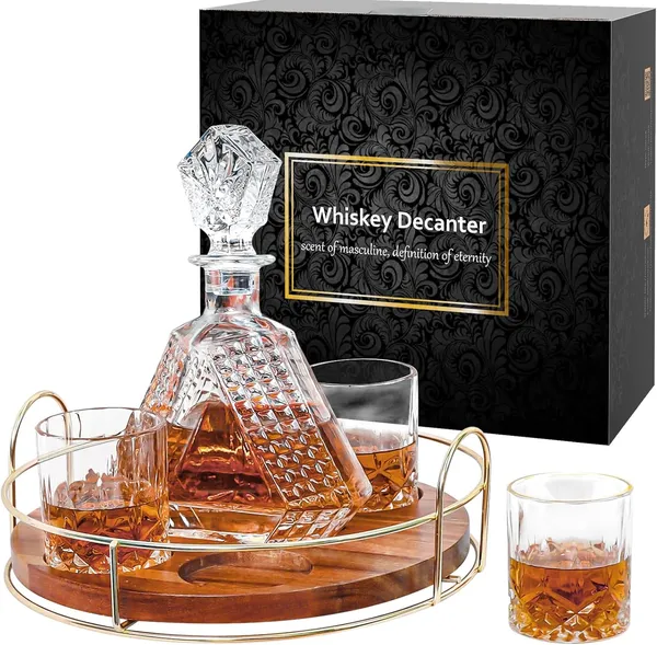 1_Decanter_With_6_Pcs_Glasses_Decanter_Bottle_Set_With_Glasses_Clear_(Set_of_7)