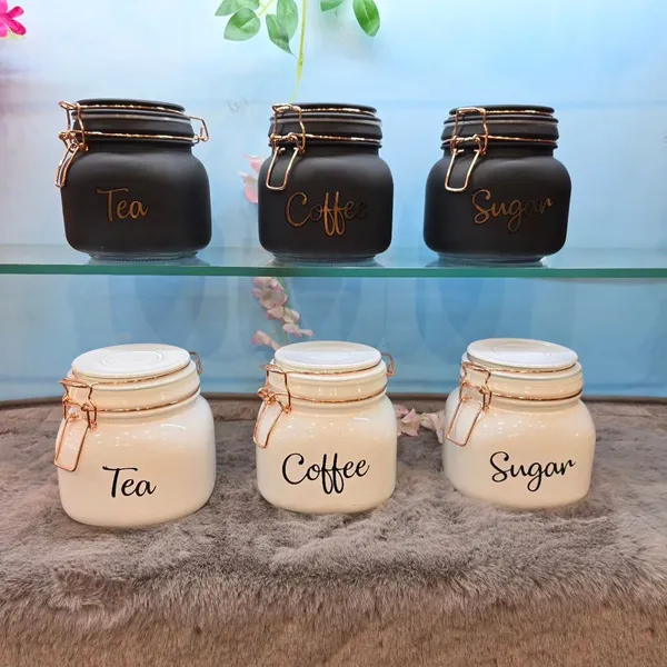 White_Glass_Storage_Airtight_Tea_Coffee_Sugar_containers_for_Kitchen_Storage_Container_with_Lid_for_Tea_Coffee_&_Sugar,_Dry_Fruit_Jars,_Storage_Box,_Set_of_3