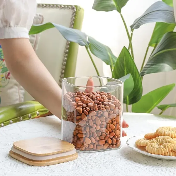 750NL_1200ML_1550ML_Glass_Storage_Canister_Holder_with_Airtight_Bamboo_Lid-__Pack_of_(6)