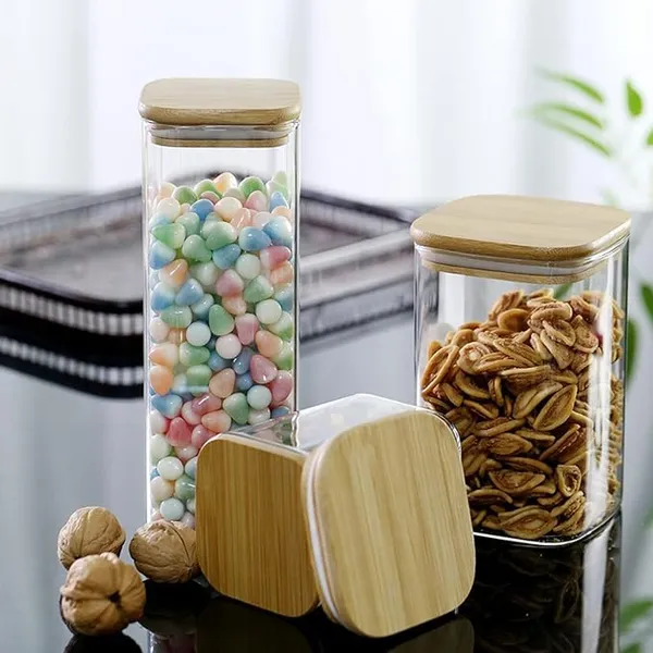 750NL_1200ML_1550ML_Glass_Storage_Canister_Holder_with_Airtight_Bamboo_Lid-__Pack_of_(6)